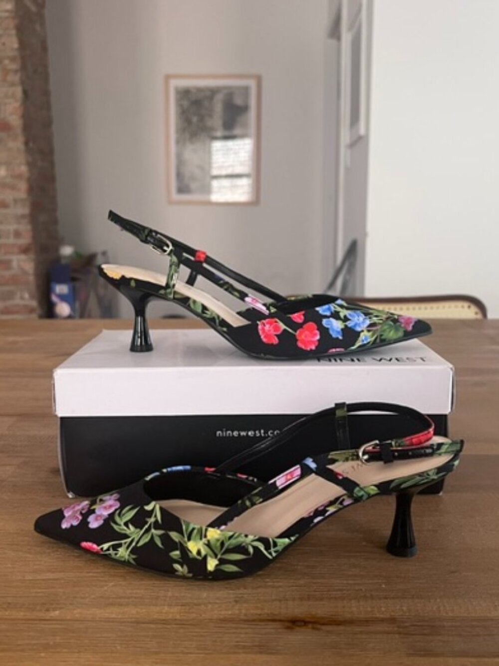 Nine West Rowen Slingback Pump, Size 8 - Picture 2 of 4
